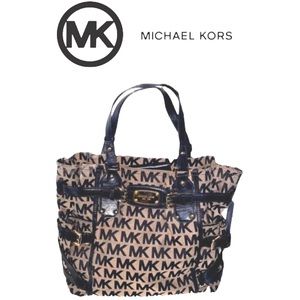 MICHAEL KORS➕Jet Set Signature Logo Tote
